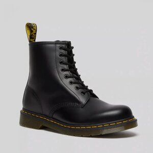 Doc Martens 1460 Black Smooth Lace Up Boots Leather Boots US Size 9 NEW